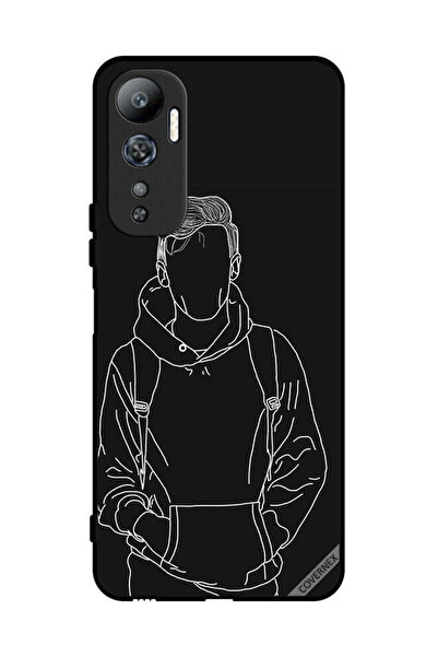 Covernex غطاء حماية لهاتف Infinix Hot 20 رسم جاكيت بوي