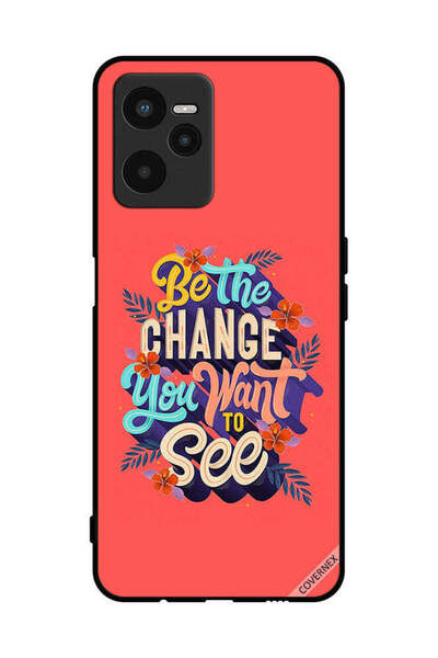 Covernex غطاء حماية لهاتف Realme C35 كن التغيير الذي تريد رؤيته