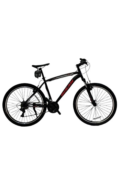 Bisan BİSAN LEON ERKEK DAĞ BİSİKLETİ 48CM V 29 JANT 21 VİTES MAT SİYAH KIRMIZI