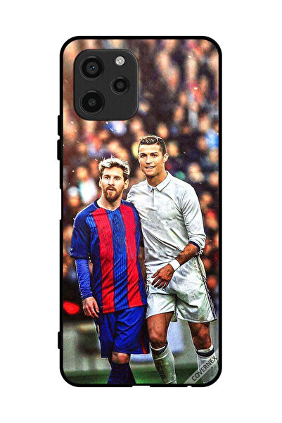 Covernex غطاء حماية لهاتف هواوي إنجوي 50z ميسي وكريستيانو رونالدو