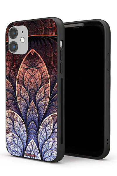Tolwak غطاء حماية لجهاز Apple iPhone 11 بتصميم زهور كسورية تجريدية