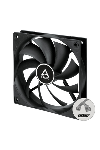 Arctic F12 120mm Siyah Kanat Siyah Çerçeve Kasa Fanı (ACFAN00200A)