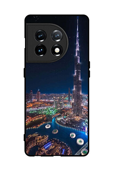 Covernex غطاء حماية لهاتف OnePlus 11 - منظر ليلي لوسط المدينة