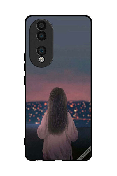 Covernex غطاء حماية لهاتف Honor 70 Standing Girl