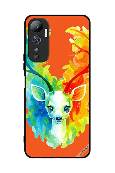 Covernex غطاء حماية لهاتف Infinix Hot 20 - غزال ملون