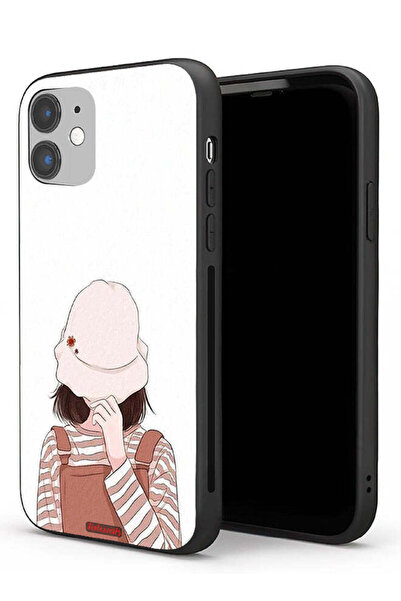 Tolwak غطاء حماية لجهاز Apple iPhone 11 لإخفاء الوجه بالقبعة