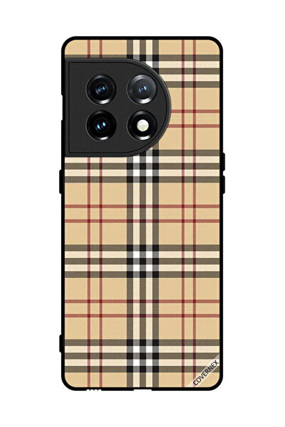 Covernex غطاء حماية لهاتف OnePlus 11 بنمط خطوط على القماش