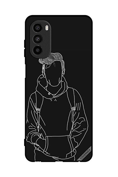 Covernex غطاء حماية لهاتف موتورولا موتو جي 52 رسم جاكيت بوي