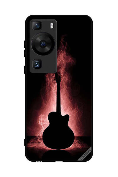 Covernex غطاء حماية لهاتف هواوي بي 60 بتصميم انعكاس الجيتار