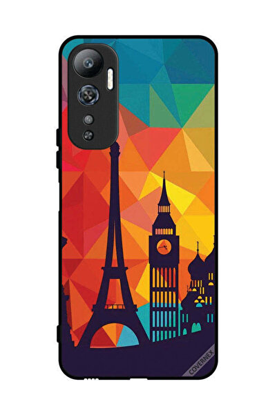 Covernex غطاء حماية لهاتف Infinix Hot 20 بنمط باريس الملون