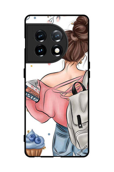 Covernex غطاء حماية لهاتف OnePlus 11 مطبوع عليه رسومات يد فتاة
