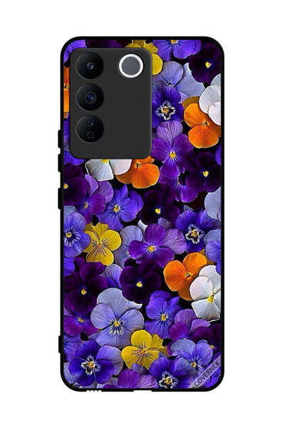 Covernex غطاء حماية لهاتف Vivo V27e - زهور صغيرة