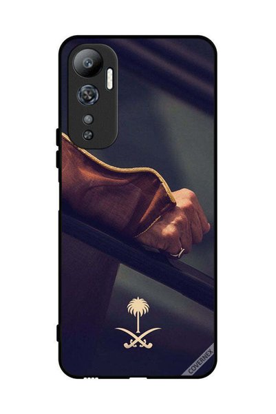 Covernex غطاء حماية لهاتف إنفينيكس هوت 20 مع شعار المملكة العربية السعودية