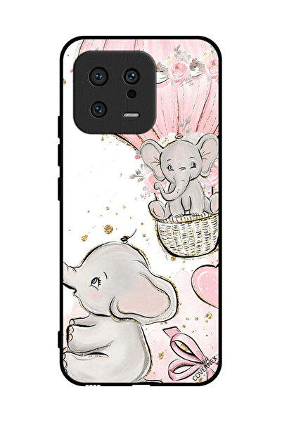 Covernex غطاء حماية لهاتف شاومي 13 بتصميم فيلة صغيرة