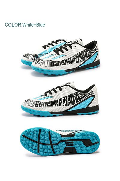 MBrands Kids' Football Boots, , 7.7 For Synthetic Turf, White 34