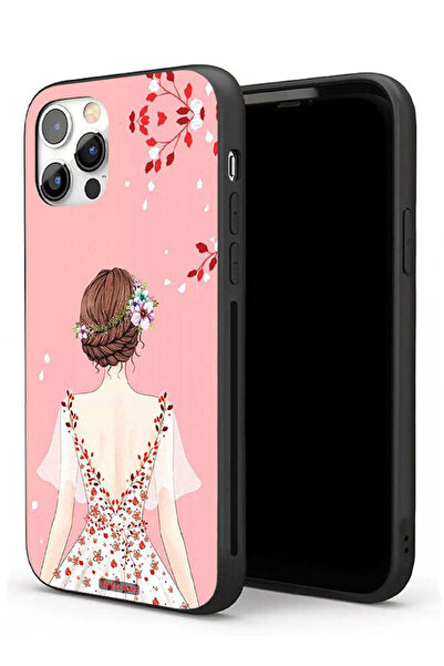 Tolwak جراب حماية لجهاز Apple iPhone 11 Pro Max بتصميم فتاة واقفة