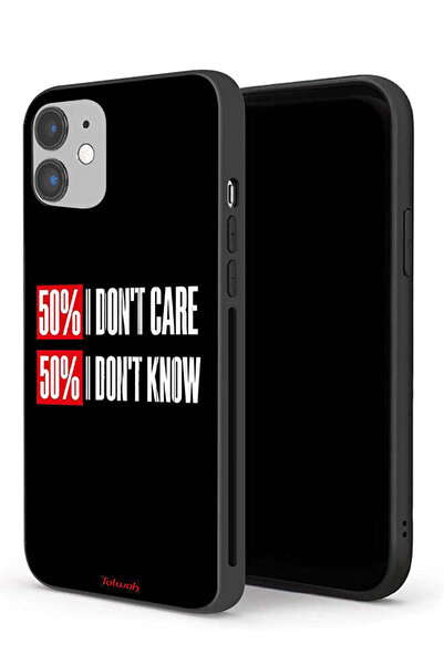 Tolwak جراب حماية لجهاز Apple iPhone 12 لا يهمني