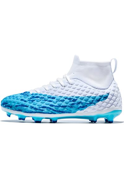MBrands Ghete de fotbal FG, pentru terenuri cu iarbă, 7.2, culoare albastră 44