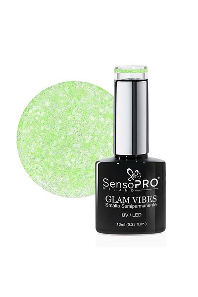 SensoPRO Milano Oja semipermanentă Glam Vibes SensoPRO Milano 10ml, Kelly Princess #04
