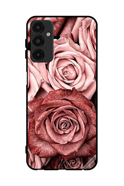 Covernex Protective Case Cover For Samsung Galaxy A14 5G Peach Flowers