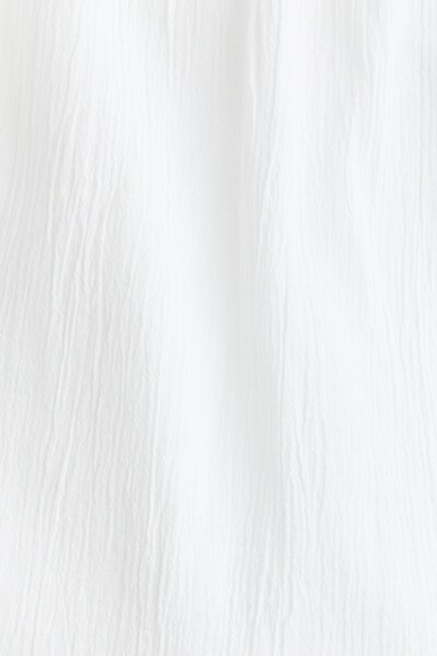 H&M Pamuklu Krinkle Elbise