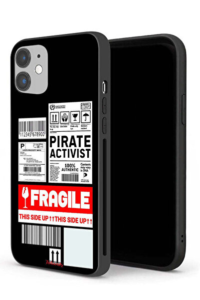 Tolwak جراب حماية لجهاز Apple iPhone 12 - ملصق هش للناشط الخاص