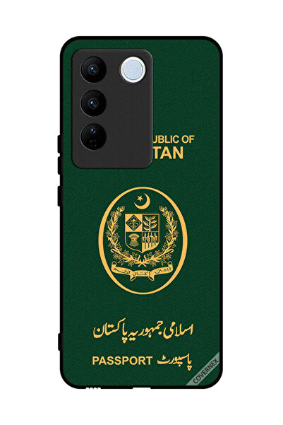 Covernex غطاء حماية لهاتف Vivo S16 Pro بنمط جواز سفر باكستاني