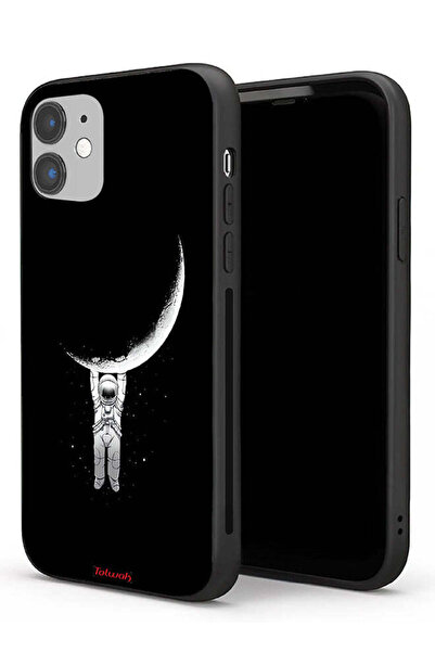 Tolwak Apple iPhone 11 Protective Case Hanging From Moon