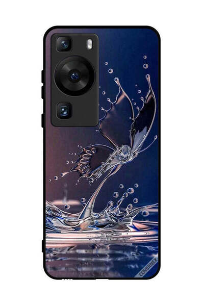 Covernex Protective Case Cover For Huawei P60 Water Drops Butterfly