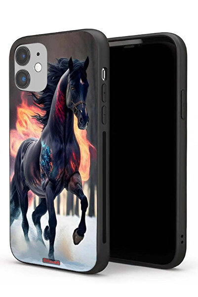 Tolwak غطاء حماية لجهاز Apple iPhone 11 Horse HD