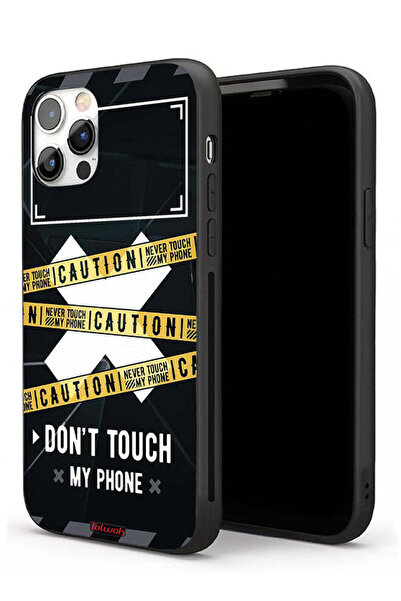 Tolwak جراب حماية لجهاز Apple iPhone 11 Pro Max تحذير: لا تلمس هاتفي أبدًا