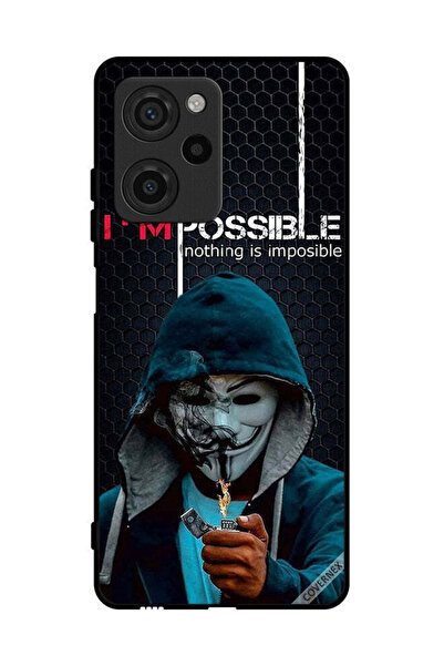 Covernex غطاء حماية لهاتف شاومي بوكو X5 برو - خلفية "أنا ممكن، لا شيء مستحيل"