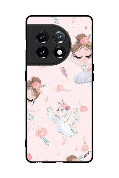 Covernex غطاء حماية لهاتف OnePlus 11 - فتاة وزهور