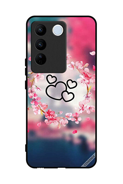 Covernex غطاء حماية لهاتف Vivo S16 Pro بتصميم قلوب فنية