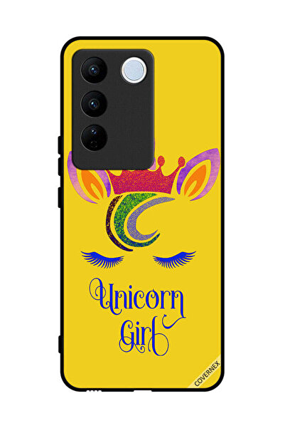 Covernex غطاء حماية لهاتف Vivo S16 - تصميم فتاة يونيكورن