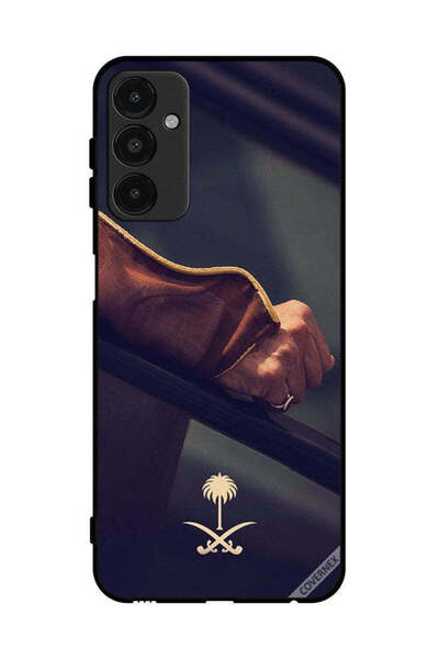 Covernex غطاء حماية لهاتف سامسونج جالاكسي A14 5G مع شعار المملكة العربية السع...