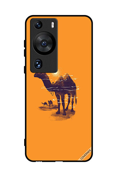 Covernex غطاء حماية لهاتف هواوي بي 60 برو - جمل وفن الشمس