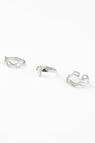 Sortie Aksesuar مجموعة خاتم من الفولاذ المقاوم للصدأ قابلة للتعديل مع أشكال ا...