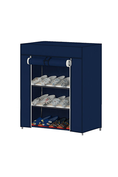 Estilo خزانة أحذية قماشية بأربعة أدوار