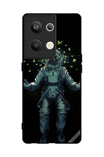 Covernex غطاء حماية لهاتف Oppo Reno 9 Pro Plus - رائد فضاء وفراشات