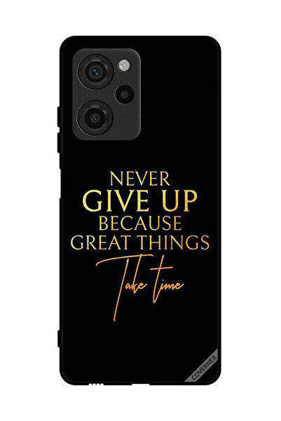 Covernex غطاء حماية لهاتف Xiaomi Poco X5 Pro لا تستسلم أبدًا