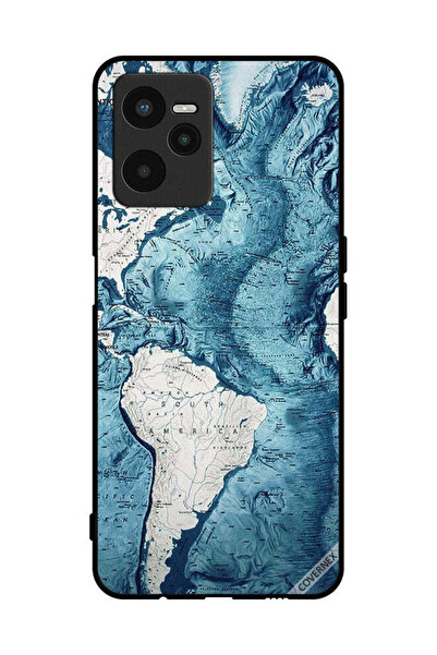 Covernex غطاء حماية لهاتف Realme C35 - رسم خريطة
