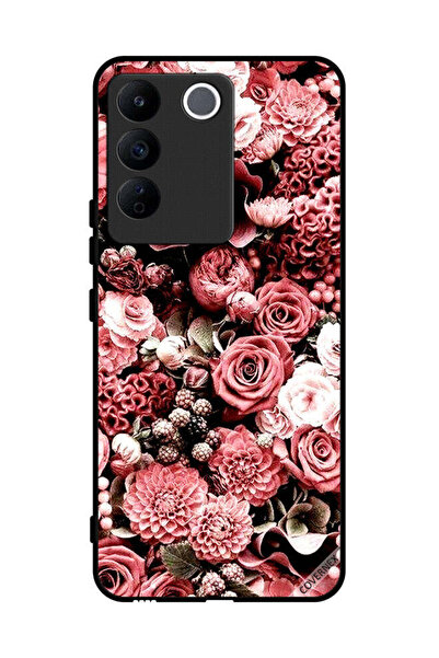 Covernex Protective Case Cover For Vivo S16e Peach Roses