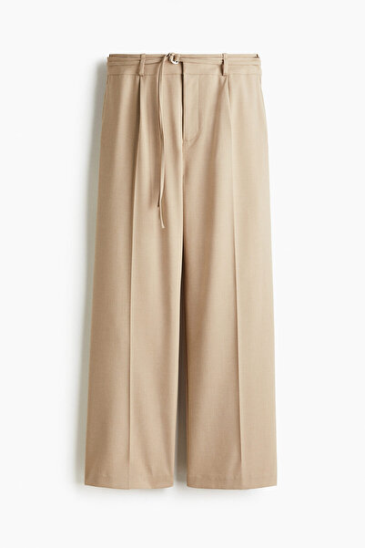 H&M Kemerli Şık Pantolon