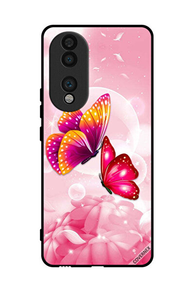 Covernex غطاء حماية لهاتف Honor 70 بنقشة فراشات لطيفة