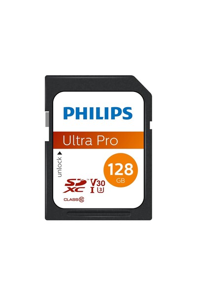 Philips Ultra Pro 128gb Sdxc Uhs-ı U3 V30 Class10 Hafıza Kartı