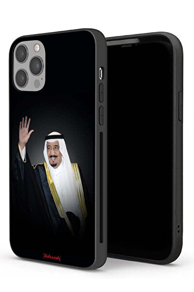 Tolwak غطاء حماية لجهاز آيفون 12 برو من آبل - الملك سلمان