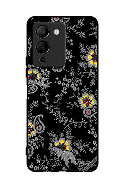Covernex غطاء حماية لهاتف Infinix Note 12 Pro 5G بخلفية زهور فنية