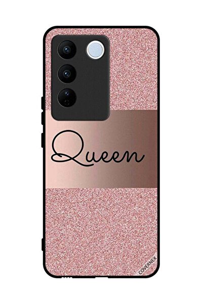 Covernex غطاء حماية لهاتف فيفو S16 برو - خلفية لامعة بملكة