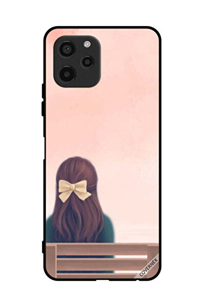 Covernex غطاء حماية لهاتف هواوي إنجوي 50z - فتاة لطيفة وحيدة